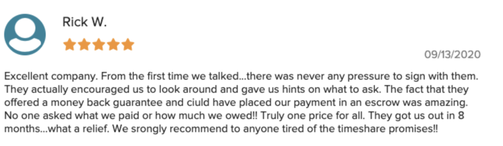 Resolution Timeshare Review